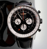 Breitling Navitimer B04 GMT 48 Auto Chronograph Watch AB0441 Box Docs Serviced