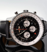 Breitling Navitimer B04 GMT 48 Auto Chronograph Watch AB0441 Box Docs Serviced