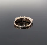 Antique Handmade 9ct Yellow Gold Ladies 4.5 to 5.0mm Pearl Ring Size Q Val $3525