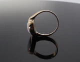 Vintage Handmade Australian Solid Opal 18k Gold Dress Ring Size R Val $12200