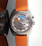 Vintage Tissot Aquastar Regate Auto S/S Yachting Chronograph Watch Lemania 1345