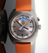 Vintage Tissot Aquastar Regate Auto S/S Yachting Chronograph Watch Lemania 1345