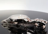 Auth. Rado Coupole Steel & Rose Gold Quartz 37.7mm Wrist Watch ref 2286
