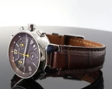 Auth. Louis Vuitton Chronograph Tambour 100m 34mm Automatic Watch Q1322