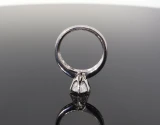 Handmade 1.73 cttw E VS Diamond Set Platinum Ring Size I1/2 Val $27800 GIA XXX
