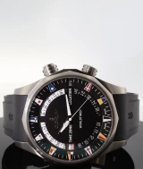 Corum Admiral’s Cup Legend 47 Worldtimer Titanium Auto Watch Box Docs 637.101.04