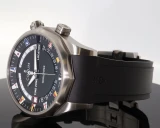 Corum Admiral’s Cup Legend 47 Worldtimer Titanium Auto Watch Box Docs 637.101.04
