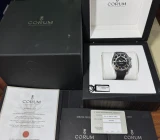 Corum Admiral’s Cup Legend 47 Worldtimer Titanium Auto Watch Box Docs 637.101.04