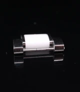 Auth. TAG HEUER F1 White Ceramic 17mm Watch Link BAO86B