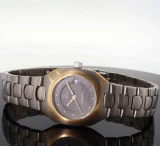 Vintage 80s Omega Seamaster Polaris 18K Titane Quartz Watch 796 0845 + Papers
