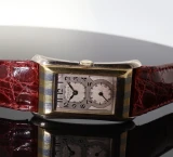 c.1927 Vintage Rolex Prince Brancard Tiger Stripe 18k Gold Watch & Box ref 971