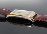 c.1927 Vintage Rolex Prince Brancard Tiger Stripe 18k Gold Watch & Box ref 971