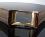 c.1927 Vintage Rolex Prince Brancard Tiger Stripe 18k Gold Watch & Box ref 971