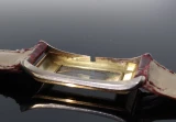 c.1927 Vintage Rolex Prince Brancard Tiger Stripe 18k Gold Watch & Box ref 971