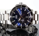 Auth. Oris Steel 500M Dive Automatic Watch 7673