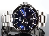 Auth. Oris Steel 500M Dive Automatic Watch 7673