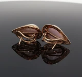 Vintage 19 x 12mm Pear Shape Mabe Pearl & 14ct Gold Earrings 7.6g Val $2800
