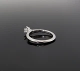 Tiffany & Co 0.34ct I Vs Diamond Solitaire Platinum Ring Size L Val $6350