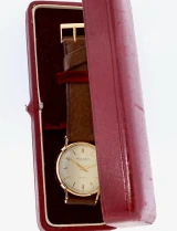 Rare 1950 IWC Ref. 467 Calibre 85 Pellaton Automatic 18k Rose Gold Watch +Box