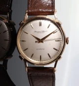 Rare 1950 IWC Ref. 467 Calibre 85 Pellaton Automatic 18k Rose Gold Watch +Box
