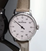 2017 MeisterSinger No 01 43mm Swiss Manual Wind Watch AM3301 with Papers