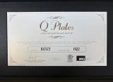 Queensland Q Plate 'Q12123' Drummer Limited Edition Heritage Number Plate & Case