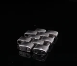 Auth. IWC Pilots 20mm Brushed Steel 2 Connected Links