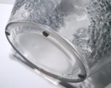 Rene Lalique "Poivre" Vase No. 901 – Original Smoky Frosted Glass Art Deco Vase
