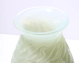 René Lalique "Canards" Vase No. 1076 Opalescent Glass c.1927