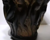 Rene Lalique "Bacchantes" Vase – Dark Topaz Glass, Model No. 997