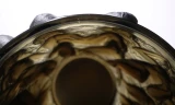 Rene Lalique "Bacchantes" Vase – Dark Topaz Glass, Model No. 997