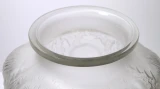 René Lalique "Domrémy" Vase No. 979 Clear Frosted Glass c1926