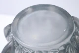 Rene Lalique "Rampillon" Vase No. 991 Frosted Grey Glass c.1927