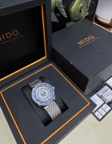 2025 Mido Ocean Star Decompression World Timer Watch Full Set M026.829.11.041.00