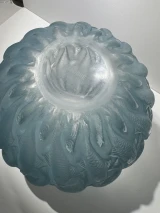 René Lalique Marisa Blue Opalescent 23cm Vase Ref No. 1002 Designed 1927