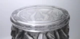 René Lalique "Farandole" Vase No. 1052 Frosted & Clear Glass c1930
