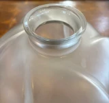 René Lalique Périgord Vase No. 1003 Frosted Satin Glass c.1928 Signed R. Lalique