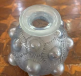 René Lalique Tournesols Vase No. 1007 Opalescent Glass 1927 R. Lalique France