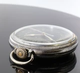 WWII 1941 Hamilton GCT 22j 16s 4992B Military Army 24H Navigation Pocket Watch