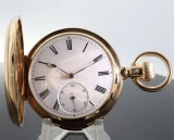 Swiss 18k 32 Jewel Detent Escapement 5 Minute Repeater Pocket Watch Serviced