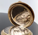 Swiss 18k 32 Jewel Detent Escapement 5 Minute Repeater Pocket Watch Serviced