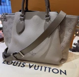 Auth. Louis Vuitton Mahina Omea Galet Leather Bag Full Set Box & Receipt M55031