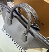 Auth. Louis Vuitton Mahina Omea Galet Leather Bag Full Set Box & Receipt M55031