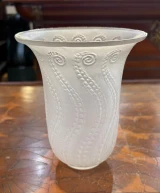René Lalique Méduse Vase No.950 Frosted Glass c1921 Signed R. Lalique France