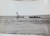 1917 WW1 RARE Set 3 / RAF Experiment / Plane Crashing into Sea Official Photo's