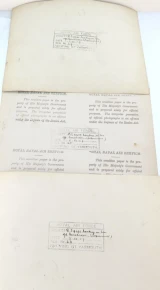 1917 WW1 RARE Set 3 / RAF Experiment / Plane Crashing into Sea Official Photo's
