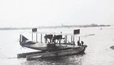 RARE WW1 1918 RAF Official Photo. "Seaplane 4297 Being Towed After Enemy Action"