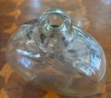 René Lalique Deux Moineaux Vase No.911 Grey Patina c1920 Signed R. Lalique