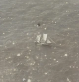 WW1 1918 "Suspicious Dutch Fishing Vessel" RAF Official Aerial Photograph.