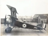 VERY NICE / CLEAR !!! WW1 1917 RAF Official Photo. "Sopwith Triplane"